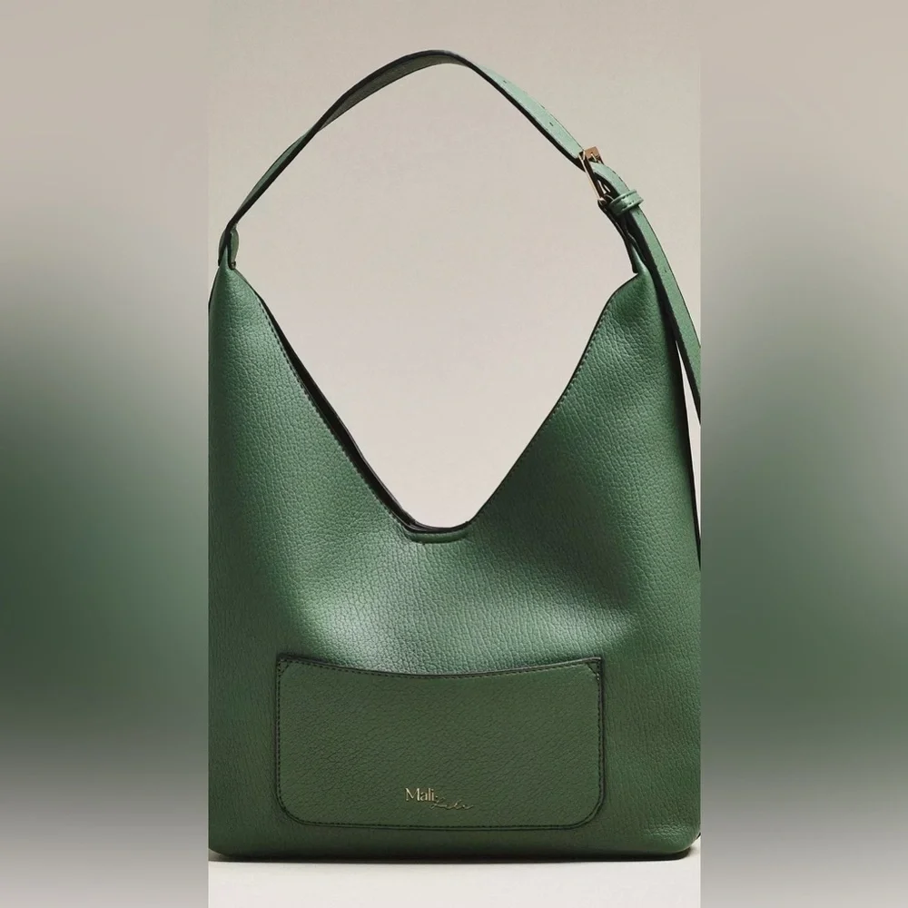 NWT Anthropologie Mali + Lili Vegan-Leather Triangle Shoulder Bag
